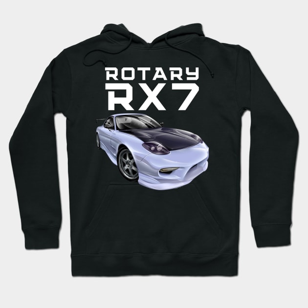 Rotary FD RX7 Hoodie by MOTOSHIFT